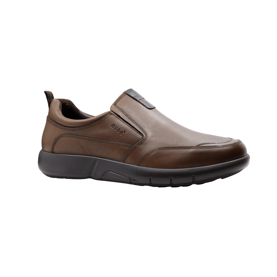 Kožená polobotka Hap Shoes